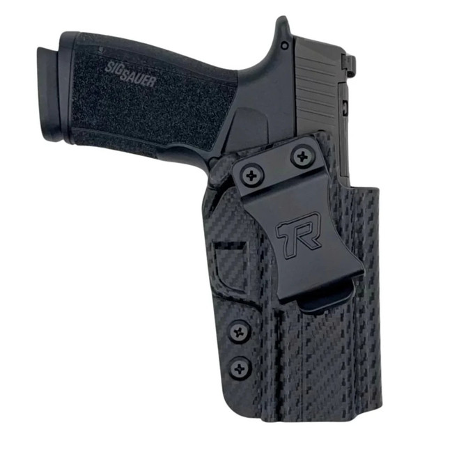 Rounded IWB Holster Fits Sig P365 X Macro Carbon Fiber Black - 840111328224 Rounded IWB Holster Fits Sig P365 X Macro Carbon Fiber Black - 840111328224