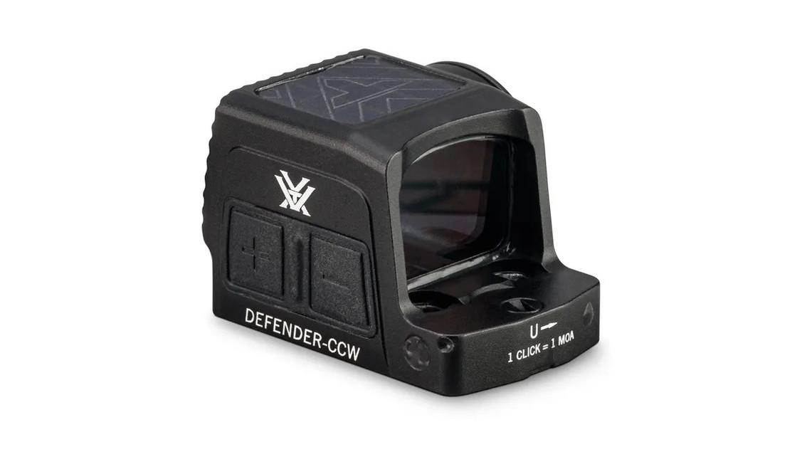 Vortex Defender-CCW Enclosed Solar Micro Red Dot - Alquist Arms