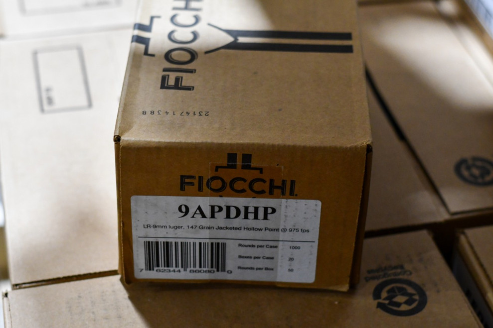 Fiocchi 9APDHP Defense Dynamics  9mm Luger 147 gr Jacketed Hollow Point 1000rd Case - 762344860800