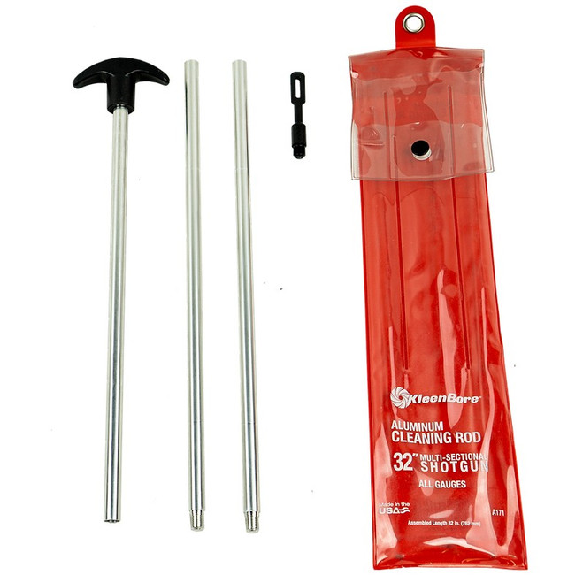 KleenBore 3pc. All Gauge Aluminum Shotgun Rod Set- 32" - 026249000038