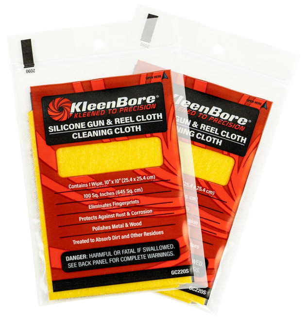 KleenBore Silicone Gun & Reel Cloth - 10 Count - 026249001257