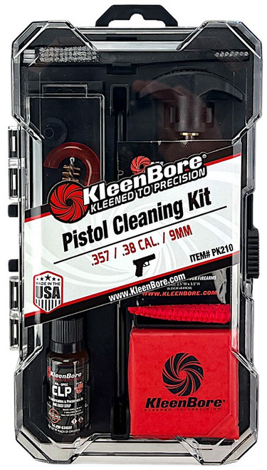 KleenBore .38/.357/9mm Handgun Classic Cleaning Kit - 026249000113