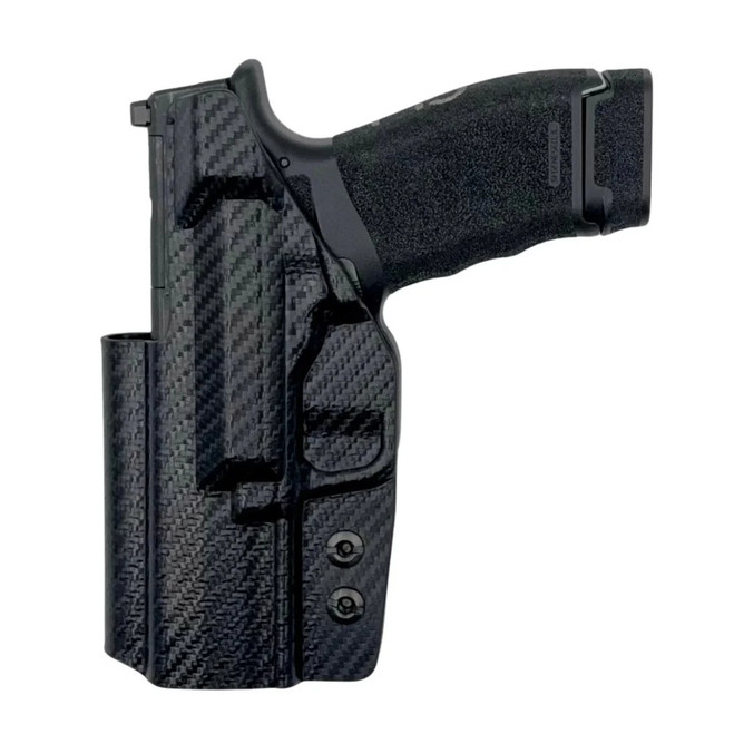 Rounded Springfield Hellcat Pro IWB Holster (Optic Ready) Carbon Fiber - 840111325704