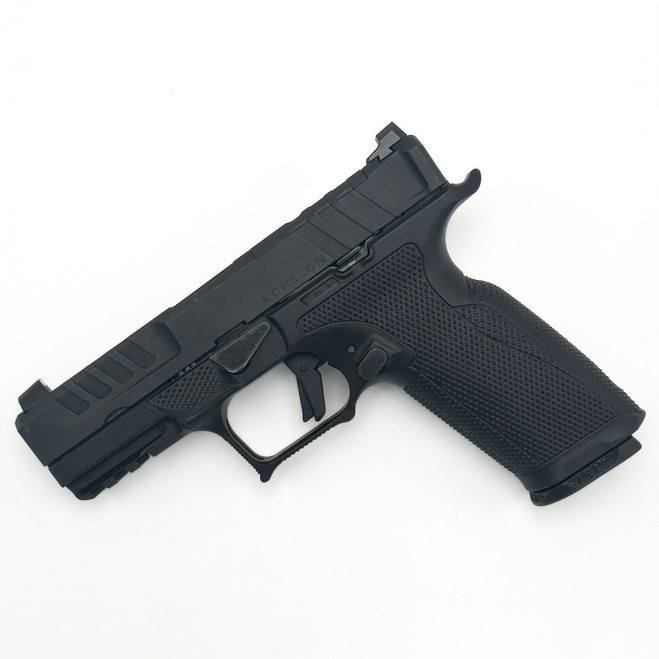 Icarus Precision, A.C.E. X, Grip Module, Fits Springfield Echelon Compact with 17 Round Full Size Magazines, Aluminum Construction, Anodized Finish, Black - 642461627435