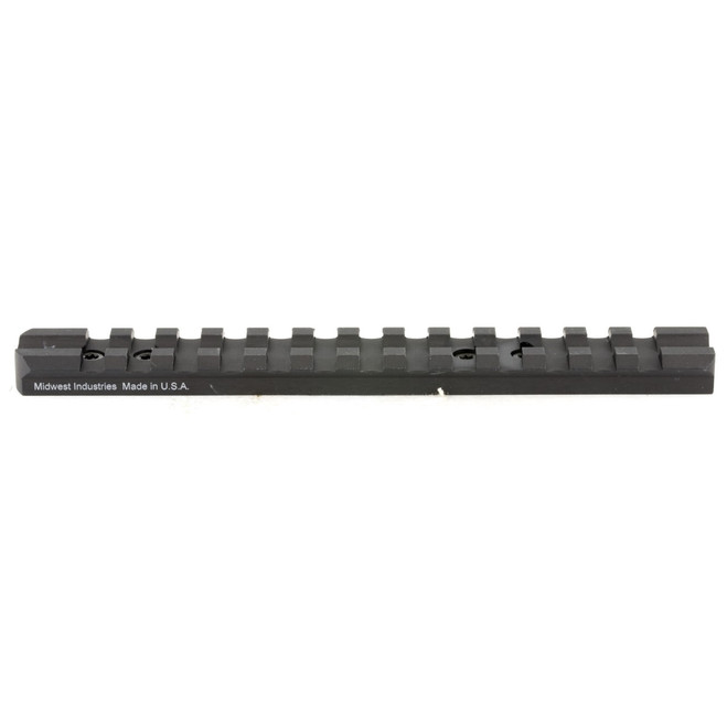 Midwest Industries, 1 Piece Base, Black, Picatinny Rail, Marlin 336/1895 - 818537014489