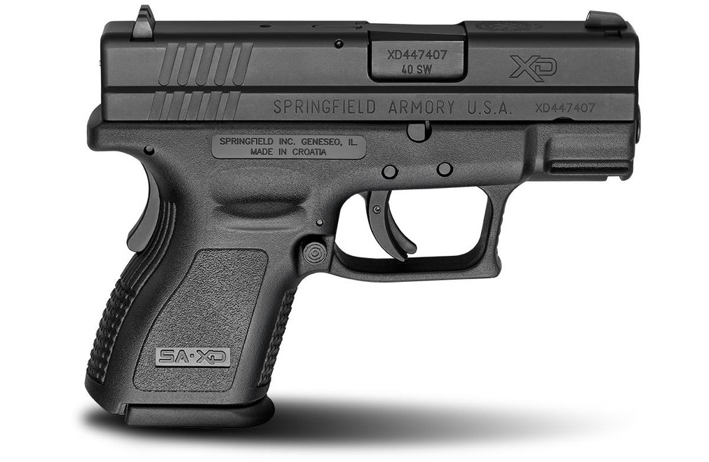 Springfield XD9802 XD Essential Pkg CA Appr DAO 40S&W 3in. 10rd