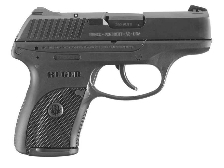 Ruger 3253 LC380 *CA Comp* 380 ACP 3.12" 7+1 Black Poly Grip/Frame Blued - 736676032532