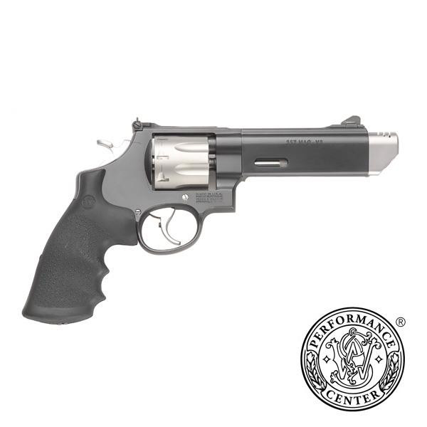Smith & Wesson 170296 627 Performance Center V-Comp Single/Double 357 Magnum 5" 8 rd Stainless Steel - 022188702965