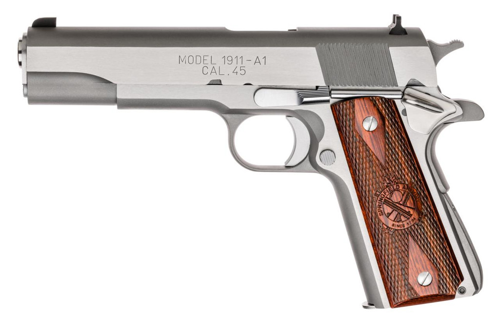 Springfeild Armory 1911 Mil Spec Stainless 45acp - Alquist Arms