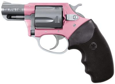 Charter Undercover Lite Pink Lady .38 Special +P 2 Inch Silver Barrel Pink Frame 5 Round - 678958538304