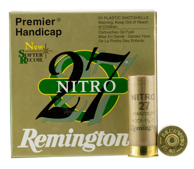 Remington STS12NH7 12ga 7.5 Shot 1-1/8oz 1235FPS STS Nitro 25 box - 047700306407