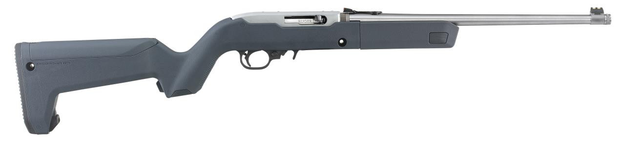 Ruger 31152 10/22 Takedown 22 LR 10+1 16.40" Stealth Gray Magpul X-22 Backpacker Stock Stainless Right Hand - 736676311521