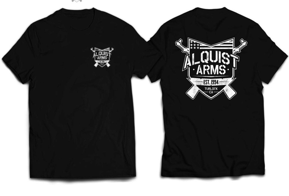 Alquist Arms Shield Logo T Shirt - 4AASHIELDBS8 Alquist Arms Shield Logo T Shirt - 4AASHIELDBS8