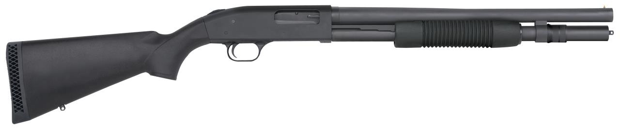 Mossberg 50778 590 Tactical 12 Gauge 3" 18.50" 6+1 Matte Blued Black Synthetic Stock - 015813507783