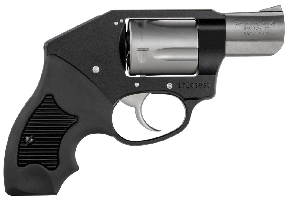 Charter Arms 53911 Off Duty  38 Special 5rd 2" Matte Stainless Cylinder & Barrel Black Aluminum Frame Black Rubber Grip - 678958539110