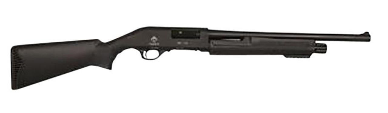 ATI ATIGDF12B Pump Shotgun DF-12 12 Gauge 3" 18" 4+1 Black Black Fixed Stock - 819644026396