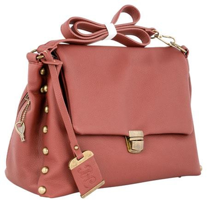 Bulldog BDP072 Hobo Purse w/Holster Rust PU Leather Most Sm Pistols & Revolvers Ambidextrous Hand - 672352012071