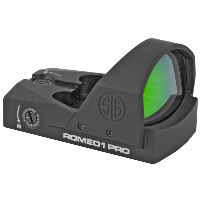 Sig Sauer Electro-Optics SOR1P100 Romeo1Pro  Black 1x30mm 3 MOA Red Dot Reticle - 798681616534