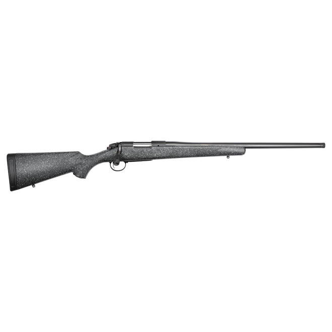 Bergara Rifles B14S509C B-14 Ridge 6.5 PRC 2+1 24" TB Black Cerakote Rec Gray Speck Black Fixed American Style Stock Right Hand (Full Size) - 043125015733