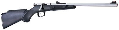 Henry Mini-Bolt Single Shot Youth Rifle .22 Long Rifle 16.25 Inch Barrel Stainless Steel Finish Synthetic Stock Black Finish Adjustable Sights - 619835015006