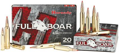 Hornady Full Boar Ammunition 6.8mm SPC 100 Grain GMX 20 Box - 090255383485