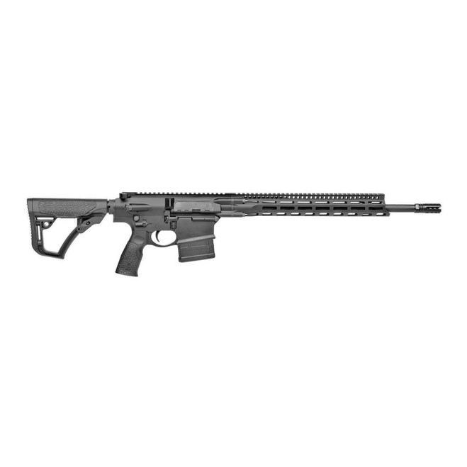 Daniel Defense 0215813210055 DD5 V4 *CA Compliant 7.62x51mm NATO 18" 10+1 Black Hard Coat Anodized Black Phosphate 6 Position w/SoftTouch Overmolding Stock Black Polymer Grip - 818773021302