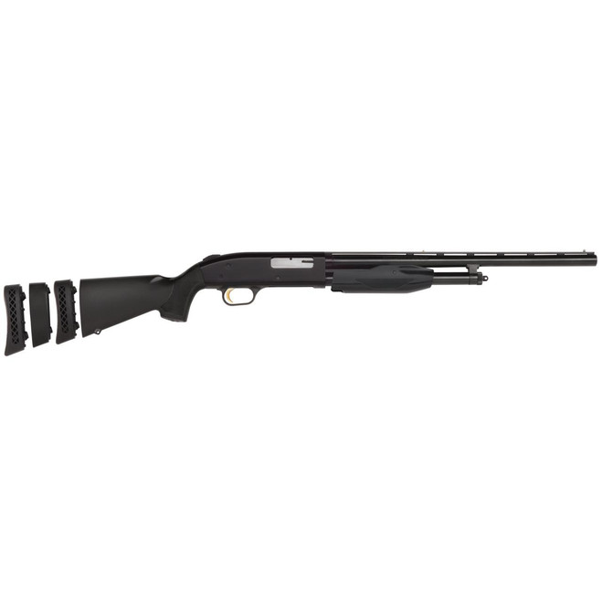 Mossberg 50485 510 Mini Super Bantam All Purpose 20 Gauge with 18.50" Barrel, 3" Chamber, 3+1 Capacity, Blued Metal Finish & Black Synthetic Stock Right Hand (Youth) Includes Accu-Set Chokes - 0158135