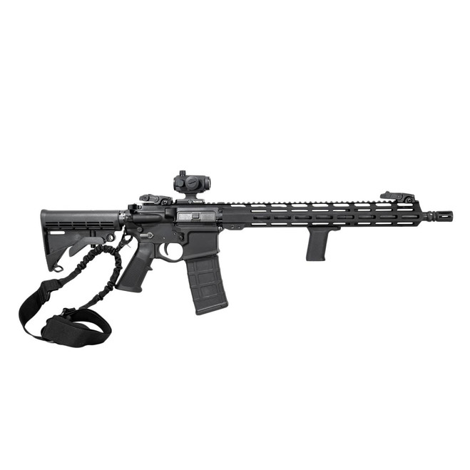 Raptor Defense RD-15 Ar-15 Mid-lengh Fixed Mag Red Dot Combo - 810099631289