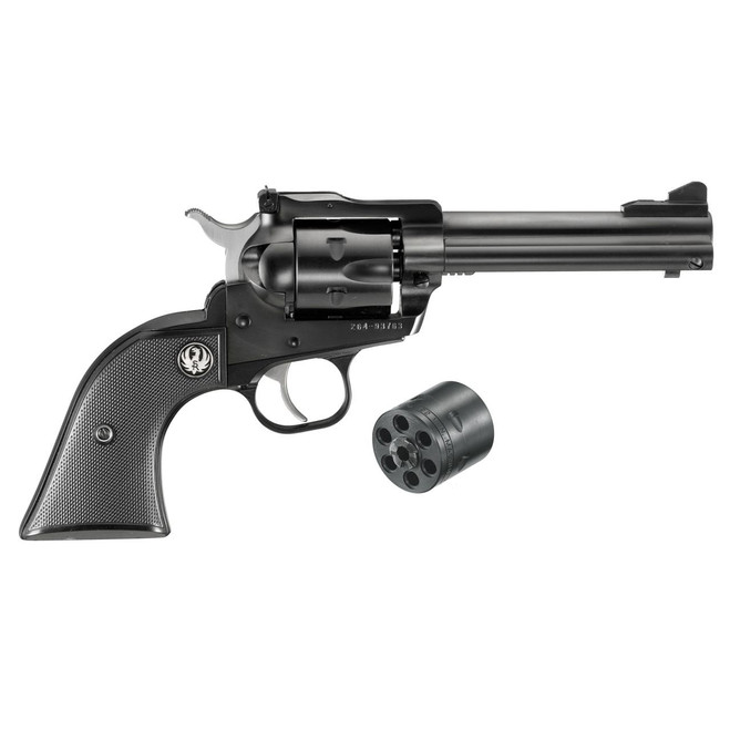 Ruger NR4L Single Six Convertible .22 Long Rifle/.22 WMR 4.6 Inch Barrel Blue Finish 6 Round - 736676006236