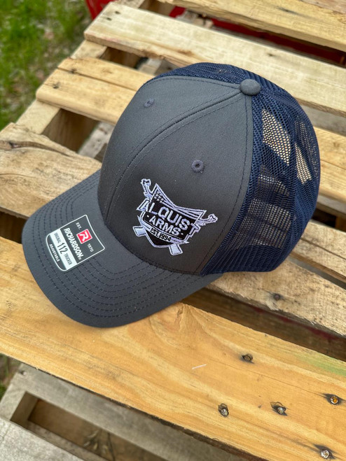 Alquist Arms Shield Logo Richardson112 Hat Charcoal/Navy - 400000191188 Alquist Arms Shield Logo Richardson112 Hat Charcoal/Navy - 400000191188