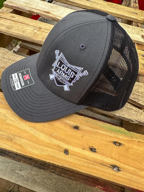 Alquist Arms Shield Logo Richardson112 Hat Charcoal/Black - 400000191157 Alquist Arms Shield Logo Richardson112 Hat Charcoal/Black - 400000191157