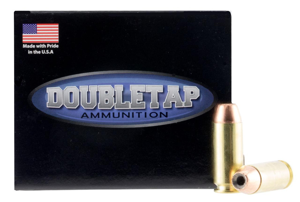 DoubleTap Ammunition 10MM200CE Hunter Self Defense 10mm Auto 200 gr Jacketed Hollow Point (JHP) 20 Per Box/ 50 Cs - 091037282156