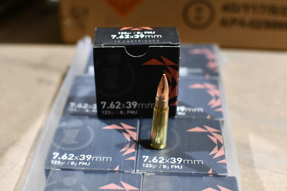 Igman 762x39 123gr FMJ 15rd Box - 3877002037092 Igman 762x39 123gr FMJ 15rd Box - 3877002037092