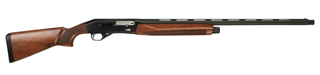 CZ-USA 06372 1012 G2 12 Gauge 3" 4+1 28", Gloss Black Barrel/Rec, Walnut Furniture, Bead Front Sight, Oversized Controls, 5 Ext. Chokes, Weaver Optics Mount - 806703063720