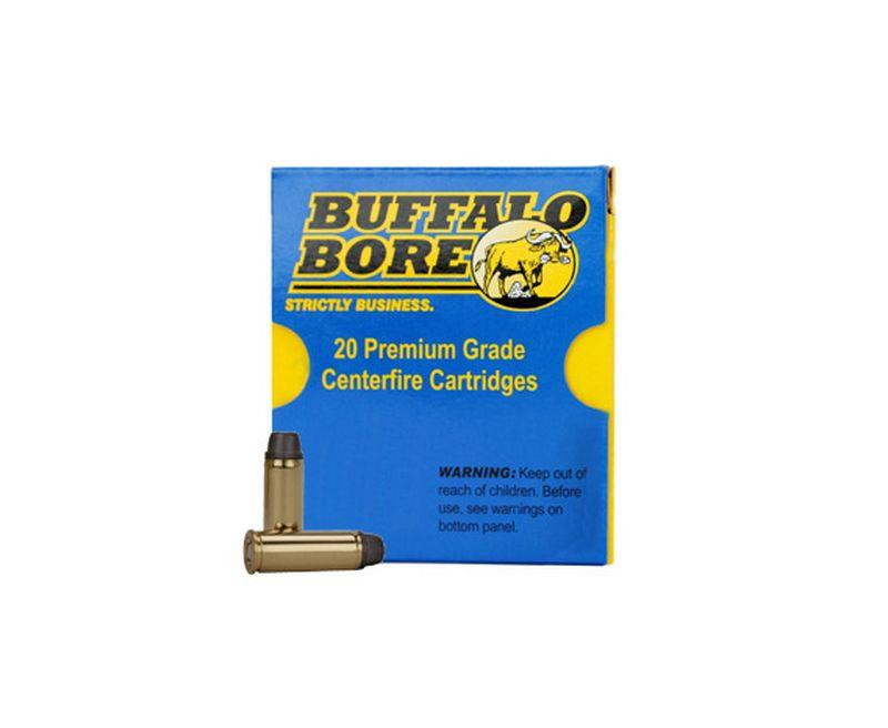 Buffalo Bore Ammunition 7C/20 Personal Defense Strictly Business 454 Casull 360 gr Lead Wide Nose 20 Per Box/ 12 Case - 651815007236
