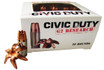 G2 Research G00617 Civic Duty  45 ACP +P 168 gr Copper Expansion Projectile 20 Per Box - 851412006179