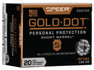 Speer 23917GD Gold Dot Personal Protection Short Barrel 357 Mag 135 gr Hollow Point 20 Per Box/ 10 Case - 604544647358