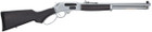 Henry H010GAW Side Gate All Weather Full Size 45-70 Gov 4+1 18.43" Hard Chrome Plated Steel Barrel, Satin Hard Chrome Steel Receiver, Stained Hardwood Stock Right Hand - 619835100153