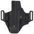 Crucial Concealment 1000 Covert  OWB Black Kydex Belt Loop Fits Glock 17 Right Hand - 810015550007