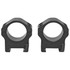 Warne 501M Maxima Horizontal Ring Set Fixed Maxima/Weaver/Picatinny Medium 1" Tube Matte Black Steel - 656813106745