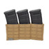 Predator Armor 5.56 AR Quick Draw Triple Magazine Pouch Coyote - 676737727567