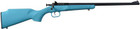 Crickett 302 Youth With Lock .22 Long Rifle 16.125 Inch Barrel Blue Finish Blue Synthetic Stock Single Shot - 611613023029