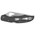 Spyderco BY03PSBK2 Byrd Cara Cara 2 Lightweight 3.75" Folding Drop Point Part Serrated 8Cr13MoV SS Blade Black  Textured FRN Handle Includes Pocket Clip - 716104401581