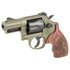 Smith & Wesson, Model 19 Carry Comp, Performance Center, DA/SA Revolver, 357 Magnum/38 Special, 2.5" PowerPort Barrel, Carbon Steel Frame, Cerakote Finish, Moss Green, Black Cylinder, Wood and Synthet