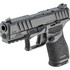 Springfield, Echelon Alpha 4.0C, Semi-automatic, Striker Fired, Polymer Frame Pistol, Compact, 9MM, 4" Barrel, Melonite Finish, Black, Optics Ready Slide, Front White Dot and Tactical Rack U-Dot Rear