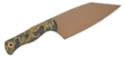 Benchmade Limited Edition Station Knife Fixed Blade 5.82" CPM-154 FDE PVD Clip Point Blade, Camo Cerakote Aluminum Handles, Plastic Sheath - 4010FE-2601 - 610953220556