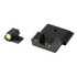 XS Sights,SW-R204P-6G R3D 2.0, Tritium Night Sight, Fits S&W M&P Shield OR, Green Front Outline, Green Tritium Front/Rear - 647533004206