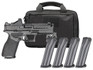 Springfield, Echelon, 4.5F, Semi-automatic, Striker Fired, Polymer Frame Pistol, Full Size, 9MM, 4.5" Integrally Compensated Barrel, Melonite Finish, Black, Optics Ready Slide, Front White Dot Sight,