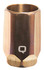 Q LLC WHISTLETIP Whistle Tip Blast Mitigation Device QD, Copper, 1.85" L, 1.16" D, for Cherry Bomb Brake - 850000857513