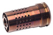Q LLC CB1228 Cherry Bomb  22 Cal (5.56mm) Copper 17-4 Stainless Steel with 1/2"-28 tpi Threads & 1.64" OAL - 860248000435